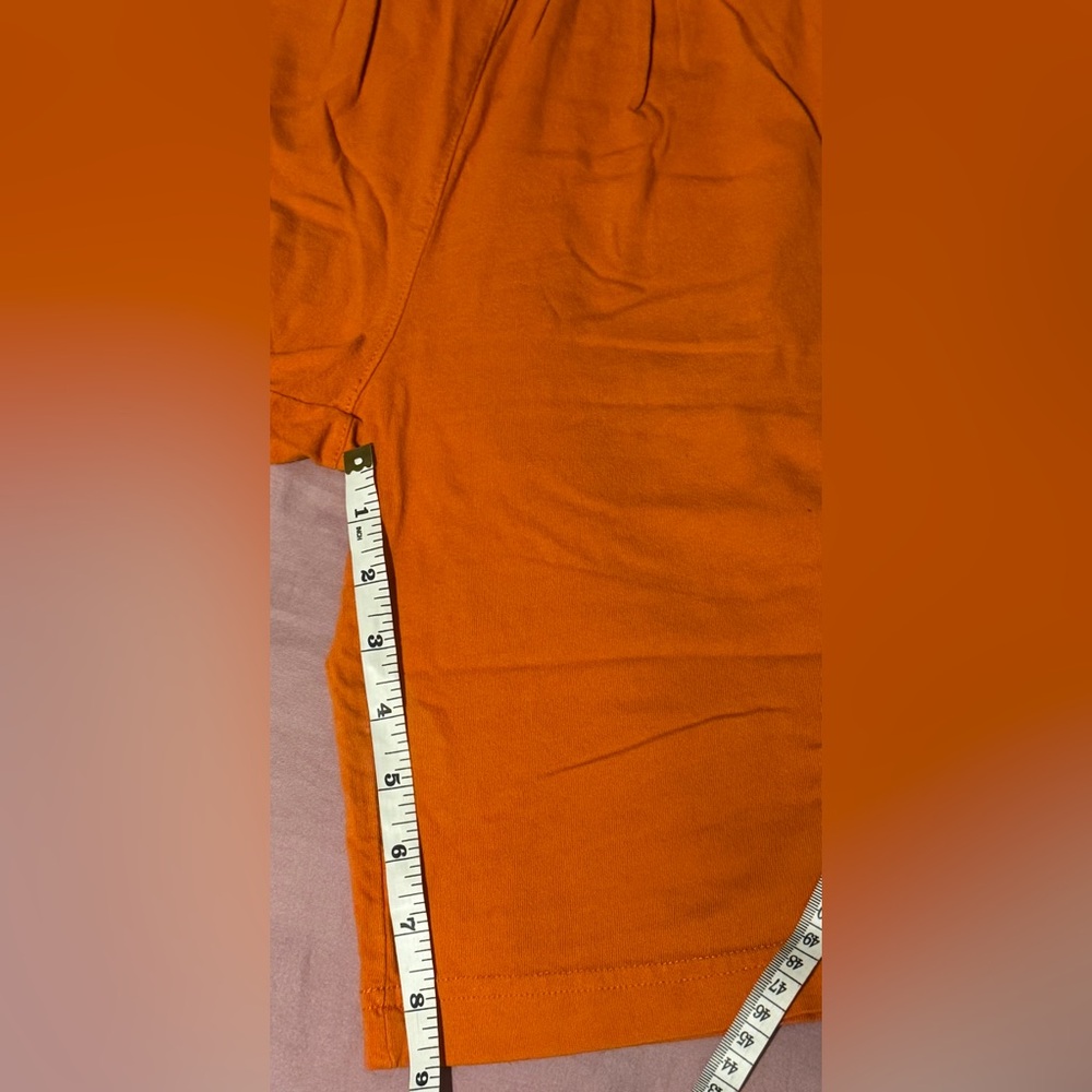 PLACE Orange With White Stripes On Sides Super Soft Great Shorts Youth Large - Picture 5 of 8